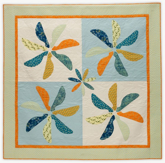 'Maple Swirl,' a quilt from Lori Mason's Designer Collection