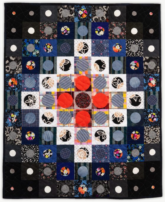 'Constellation', a memorial quilt designed by Lori Mason