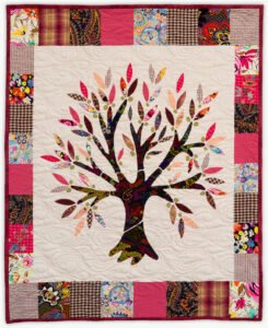 'Tennille's Olive Tree', a memorial quilt designed by Lori Mason